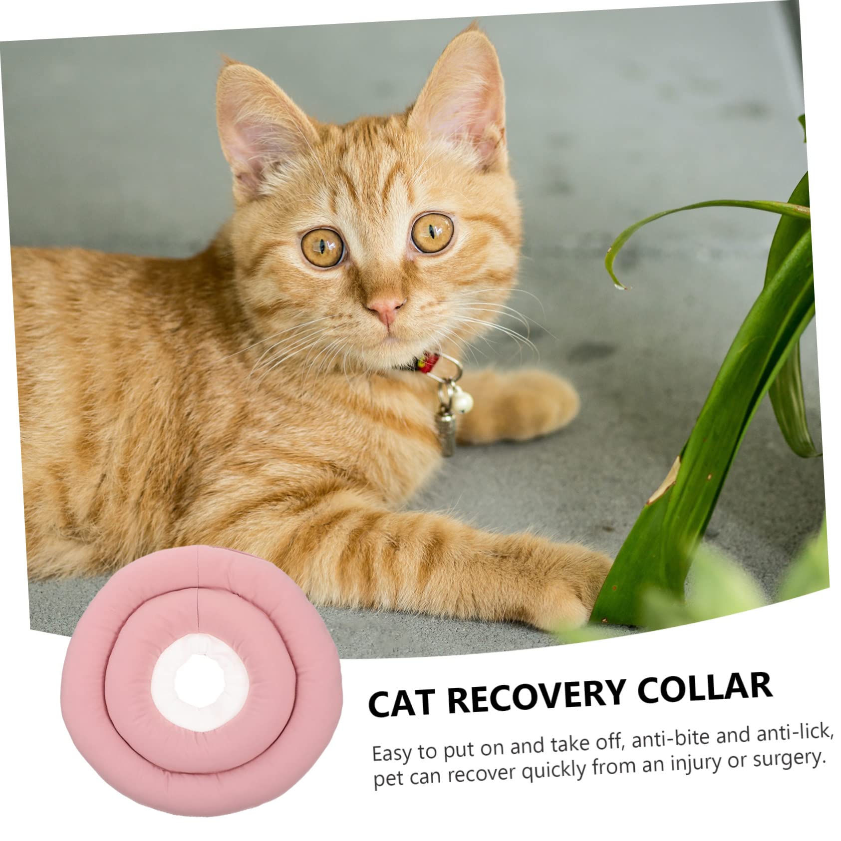 Kisangel 3piezas Collar De para Gatos Collar Protector Diseño para El Adecuado para Mascotas Después De