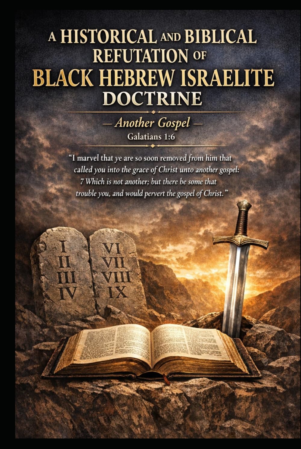 A Historical and Biblical Refutation of Black Hebrew Israelite Doctrine: Another Gospel
