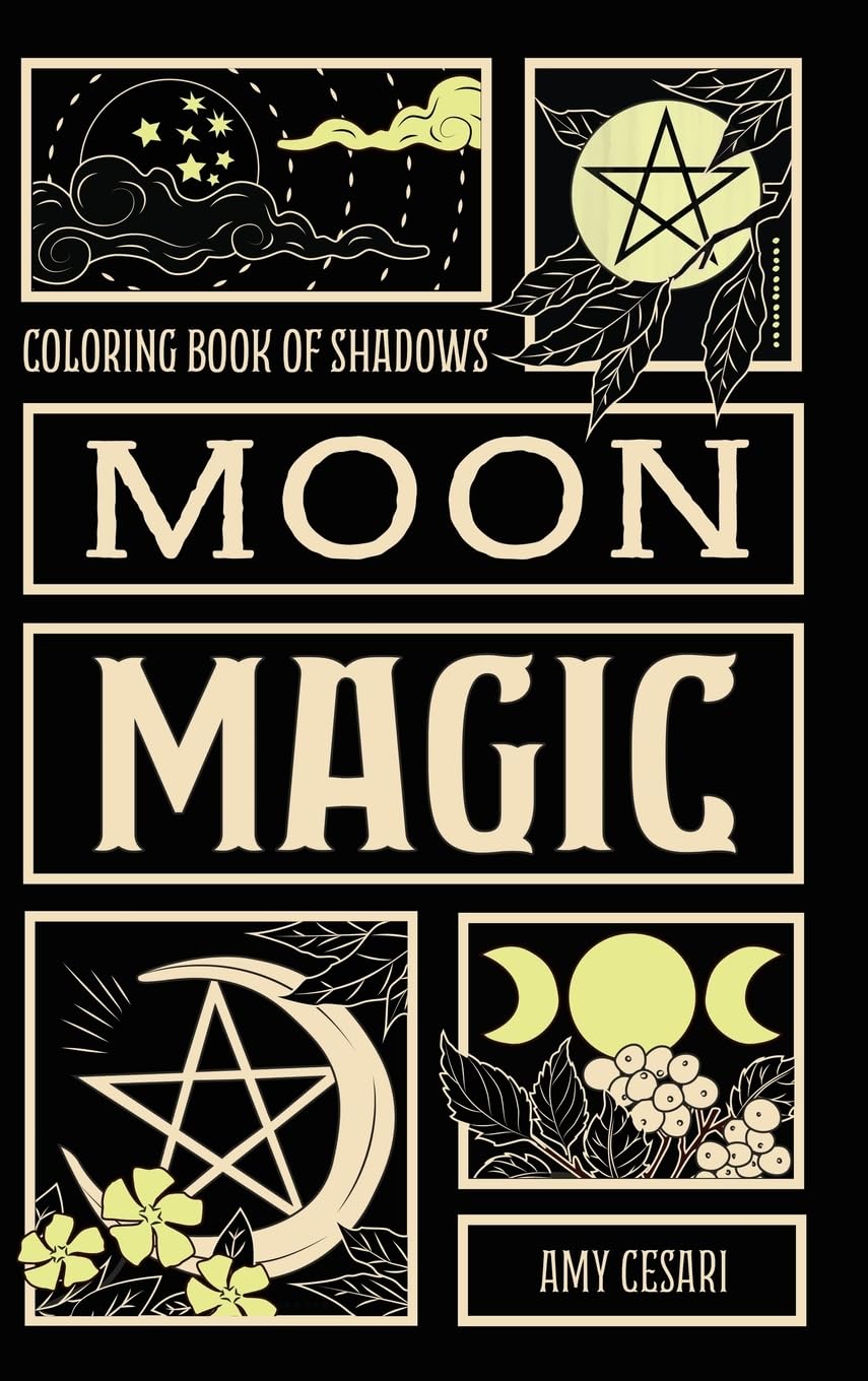 Coloring Book of Shadows: Moon Magic