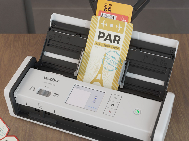 Amazon.com: Brother ADS-1800W Wireless Compact Desktop Scanner