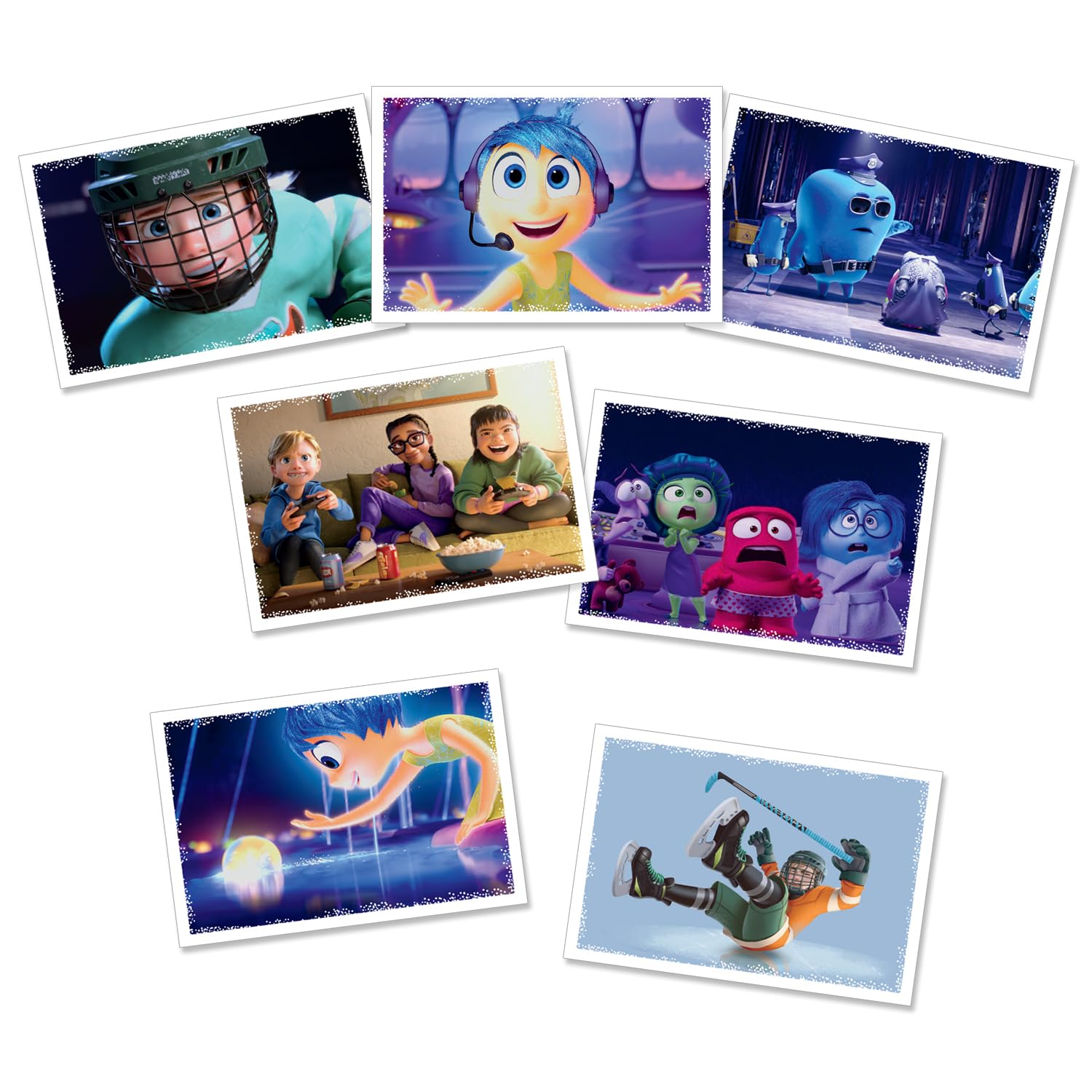 Collezione di adesivi Inside Out 2, confezione da 36