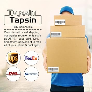 1 X 2-5/8 30 Up Mailing Labels for Laser/Inkjet Printer, Address Labels, Shipping mailing Labels, 30 per Sheet Return Address Labels (25 Sheets - 750 Labels)