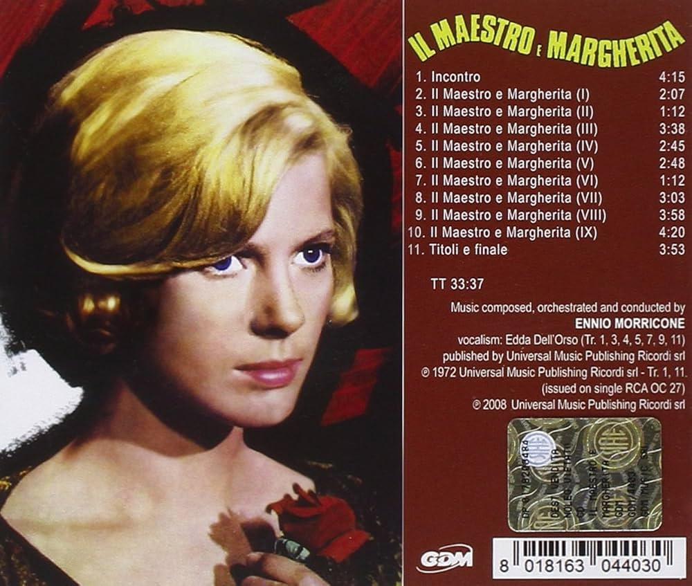CD☆輸入盤 サントラ／IL MAESTRO E MARGHERITA／OST Il Maestro e Margherita (Original Motion Picture Soundtrack