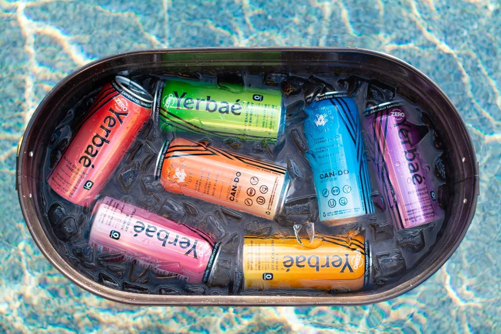 Buy Yerbae Sparkling Water Black Cherry Pineapple Fruit Flavored