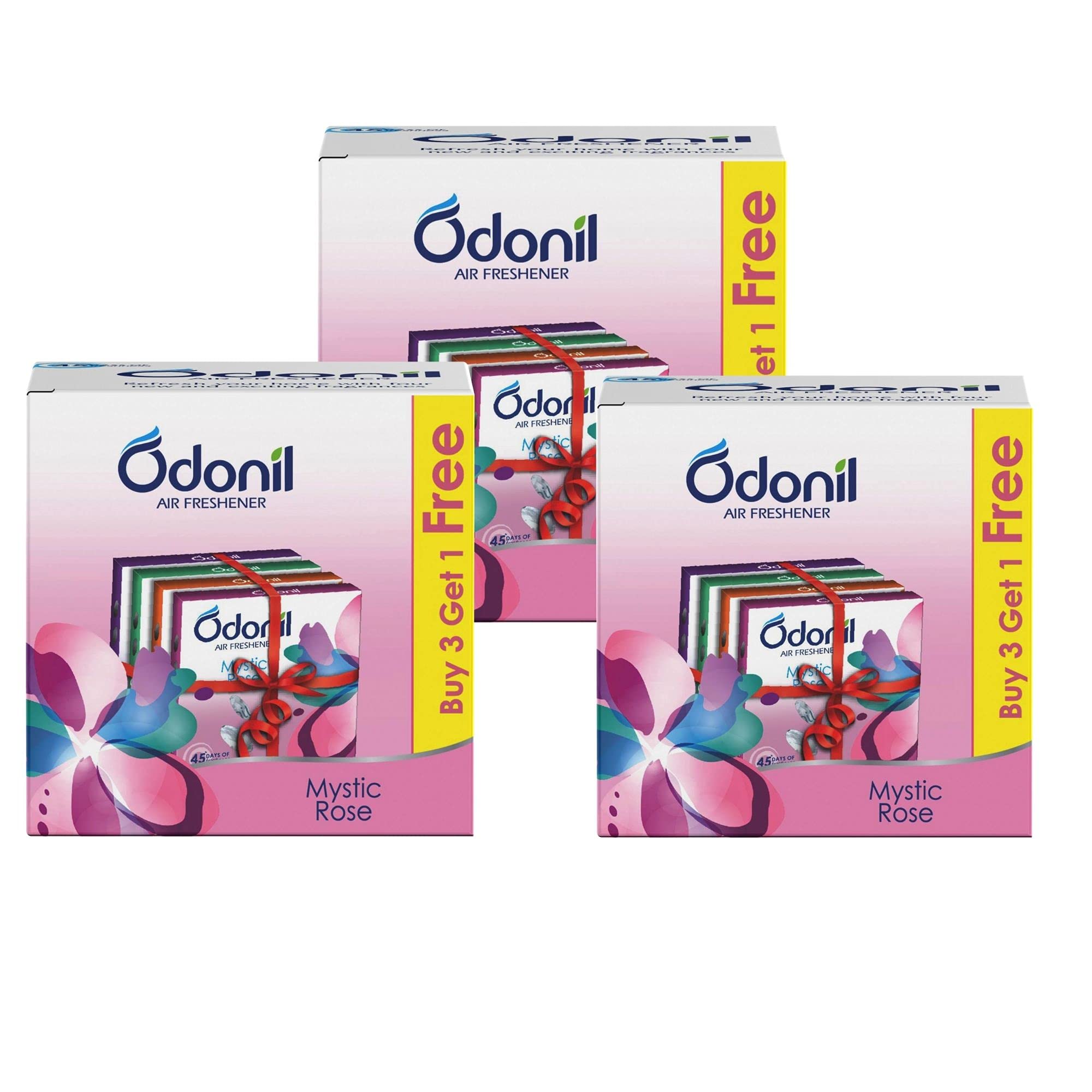 Odonil Bathroom Air Freshener Blocks Mix - 75Gm (Pack Of 3) - Assorted (B08XVN2NXD) Amazon Price History, Amazon Price Tracker