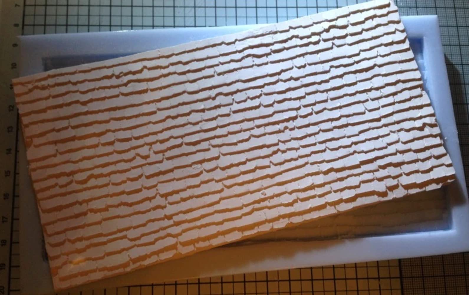 DT45 Shingle Roofing - Model Railway Scenery Mould