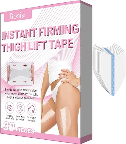 Miniatura 8 de Bosisi Thigh Lift Tape,Leg Antifrlc Tion Stickers, 2025 New Transparent Anti-Friction Patch,Thigh Lift Tape Transparent,Anti-Chafing Skin liftingand