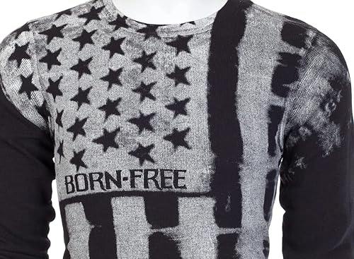 Miniatura 5 de Archaic by Affliction - Camisa térmica de manga larga para hombre Uprising Now