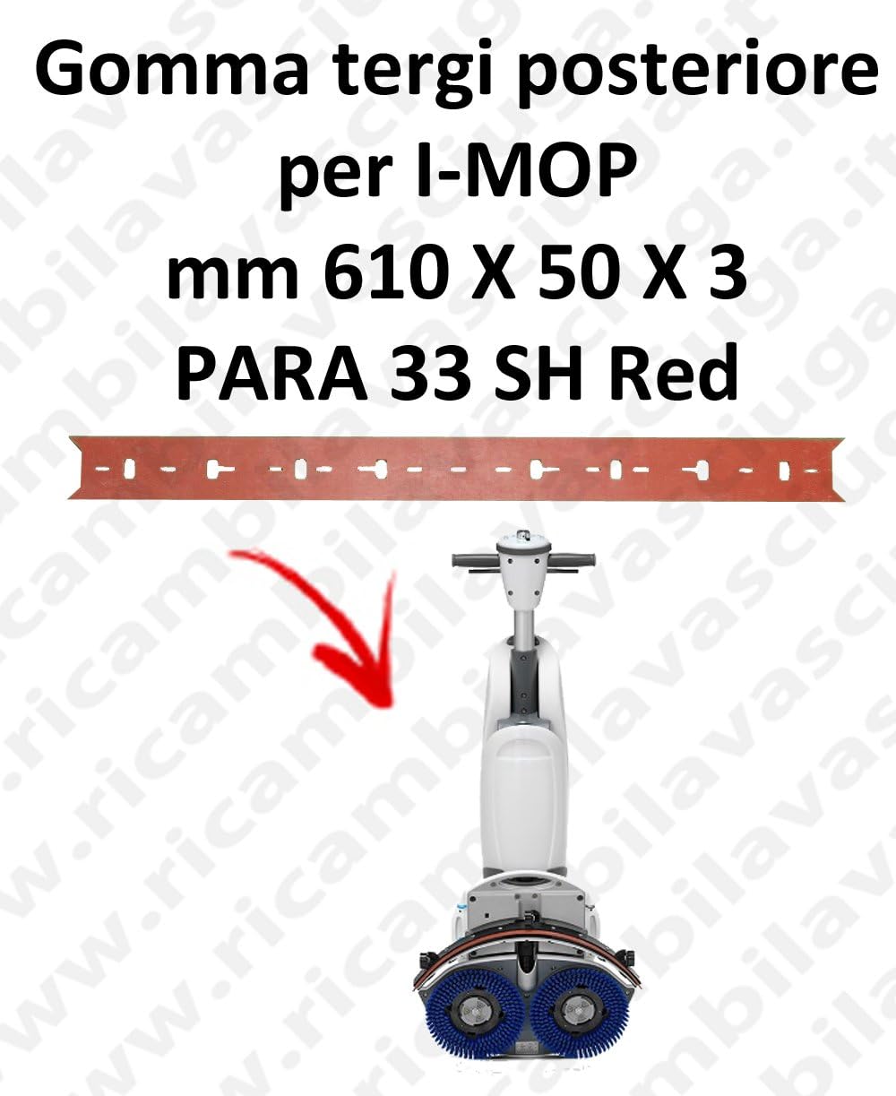 I-MOP RUBBER REAR WIPER REPLACEMENT squeegee