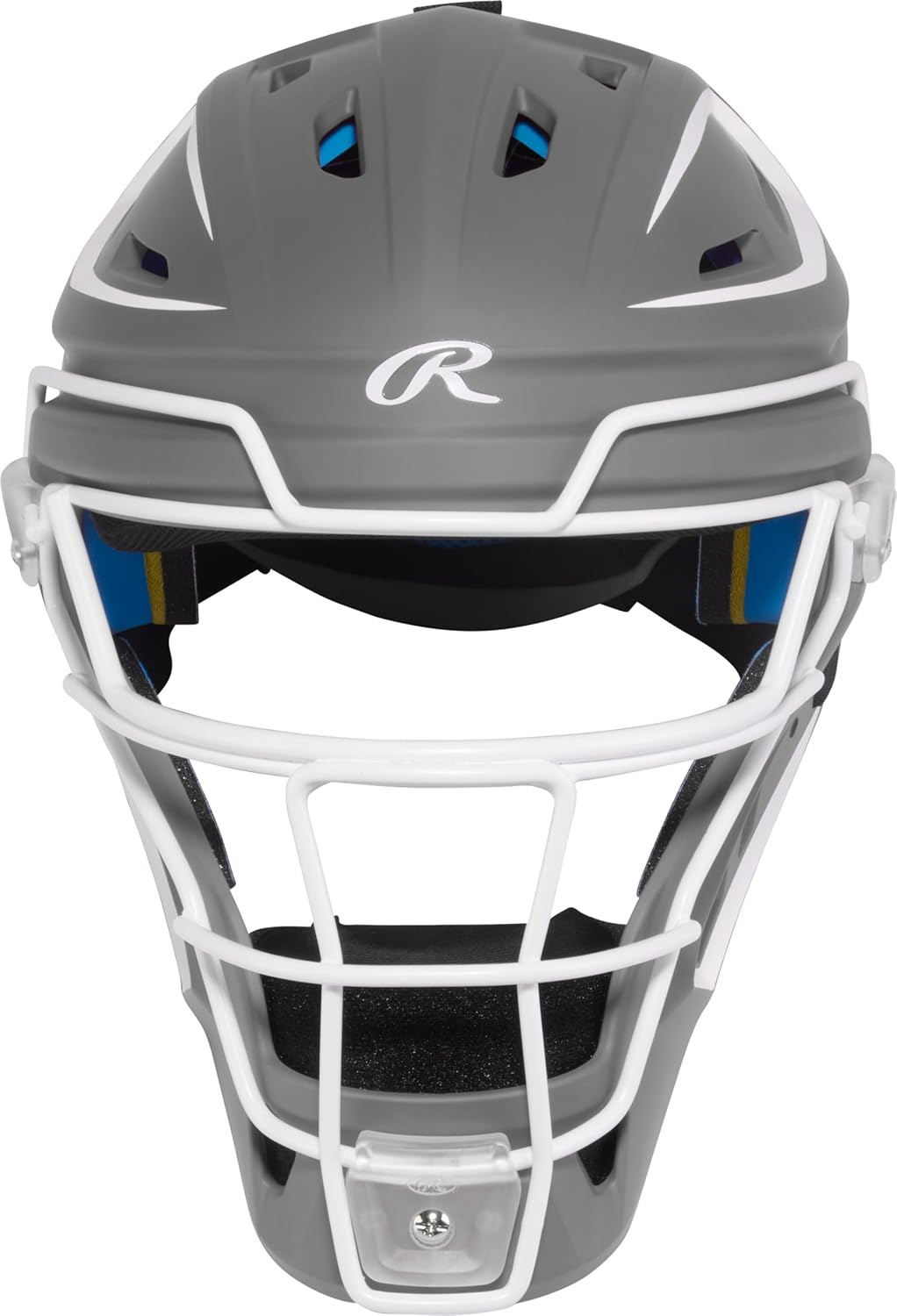 Rawlings Rawlings | MACH PRO Series Catcher's Helmet | Baseball | NOCSAE Certified | Junior & Senior Sizing | Multiple Colors
