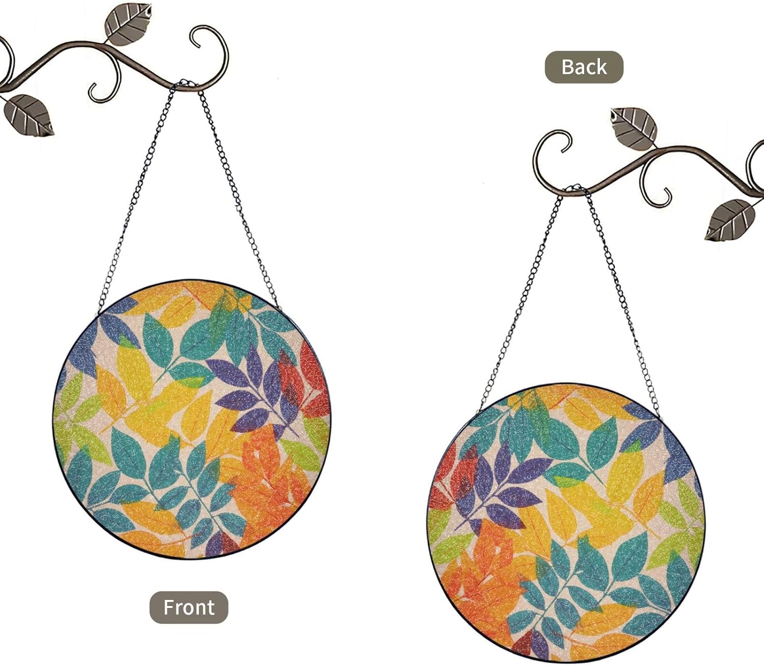 Stained Glass Window Hanging - Personalized Sun Catcher for Home Decor