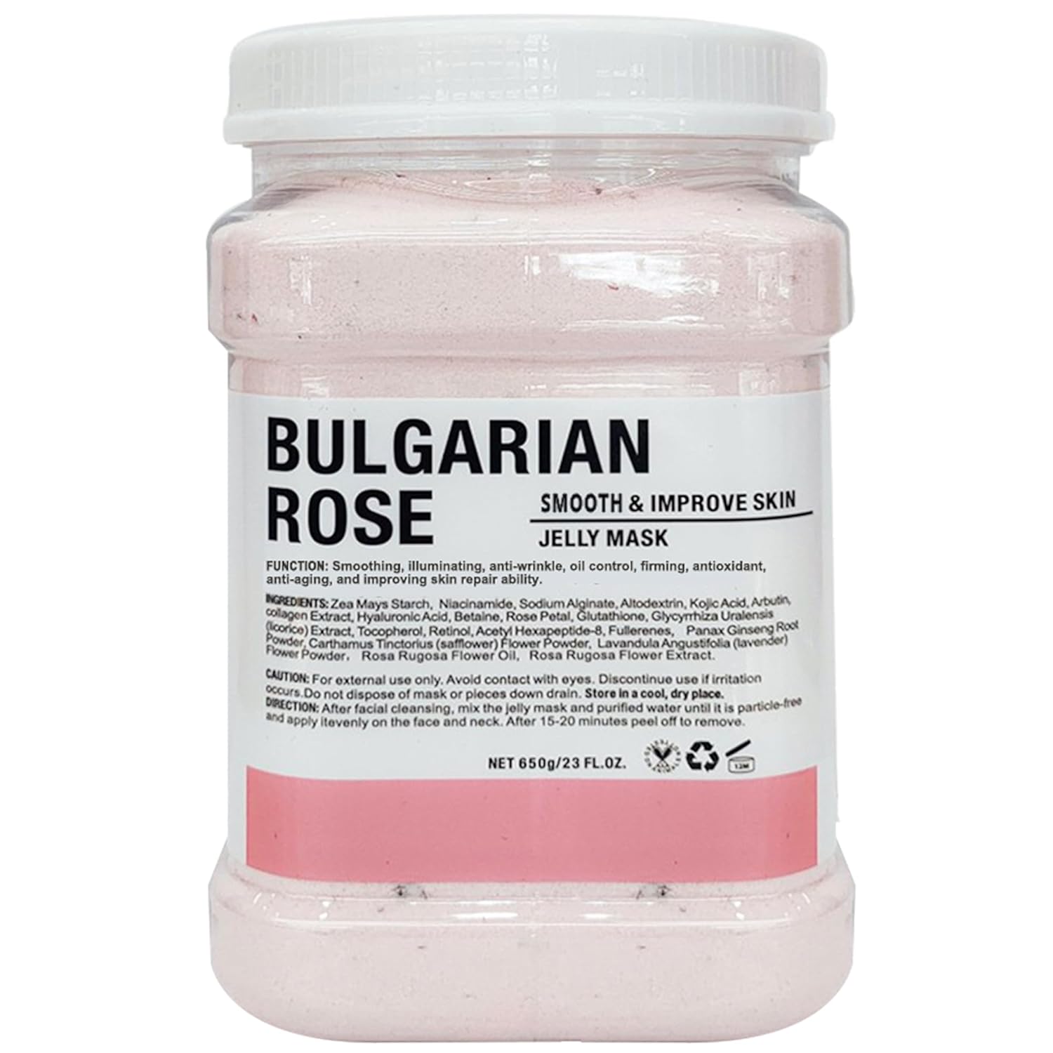 YMEYFAN Jelly Mask for Facials Professional Face Mask Bulk Wholesale, Jelly Mask Powder for Estheticians Supplies Beauty Salon Spa Face Mask Skin Care, 23Fl Oz (6 Jar)