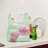 Vista 7 de LazyMe Bolsas Tipo Camiseta, Bolsas de Plástico con Asas para Comestibles, Venta al Por Menor y Día de San Patricio, Bolsas De Plastico Para