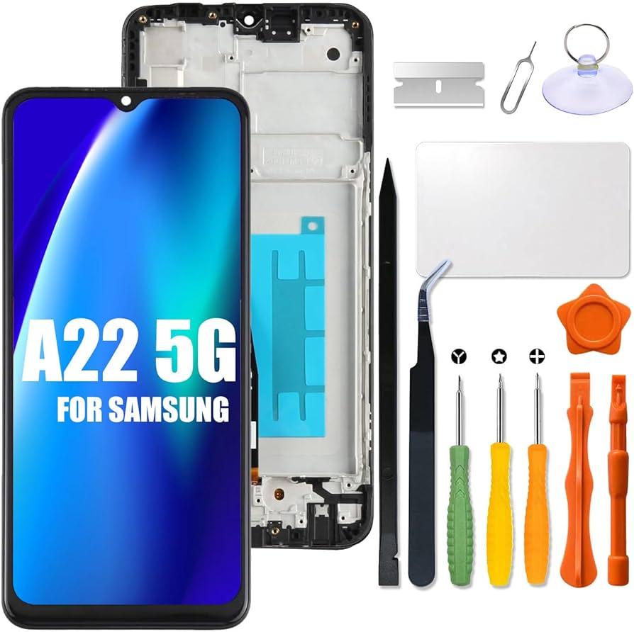 Amazon.com: for Samsung Galaxy A22 5G Screen Replacement LCD
