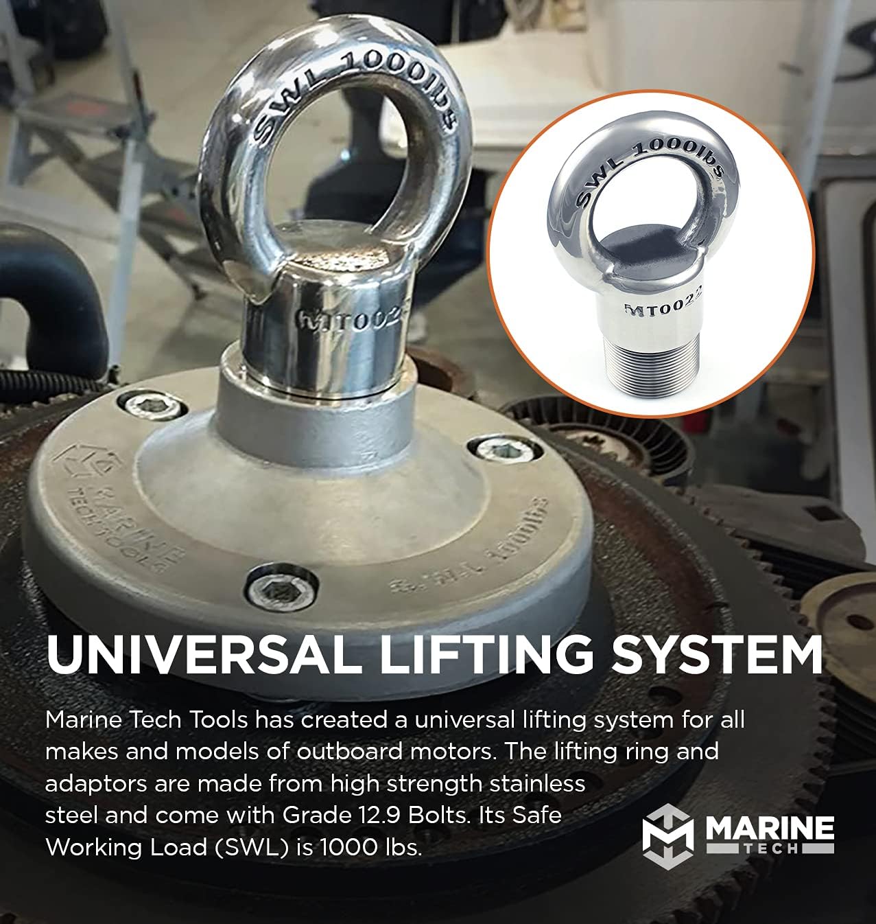 Buy Marine Tech Tools Mercury Lifting Ring Universal Lifting System Amt0022 Mercury Outboard Lifting Eye Outboard Flywheel Puller Mercury Lifting Eye Online In Indonesia B01mu6r12q