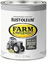 Vista 40 de Rust-Oleum Farm & Implement 280176 - Pintura esmaltada, galón, naranja (Allis Chalmers Orange)