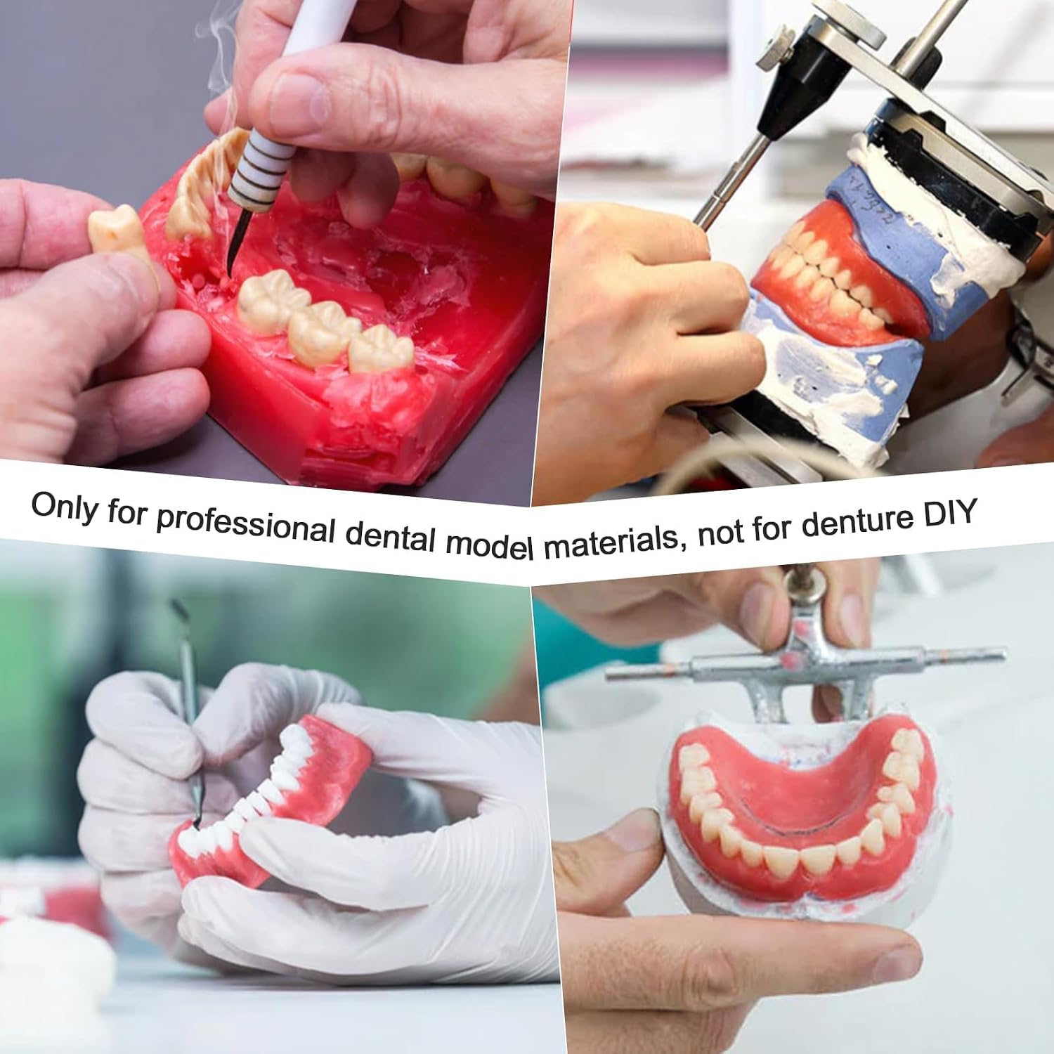 80PCS Dental Base Plate Wax, Cannot be Used for dentures Molding Casting Wax Sheet Material Laboratory Red Utility Wax Sheet Dental Aids