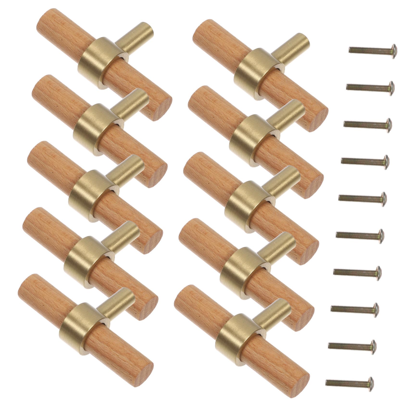 Poignée de tiroir bois et métal pour placards de cuisine et rénovation de commode