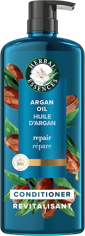 Argan Oil Paraben Free Conditioner, Hair Repair, 20.2 fl oz, with Certified Camellia Oil and Aloe Vera, For All Hair Types, Especially Damaged Hair