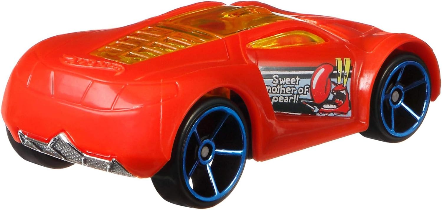 Hot Wheels Spongebob Ultra Rage 6/6, red