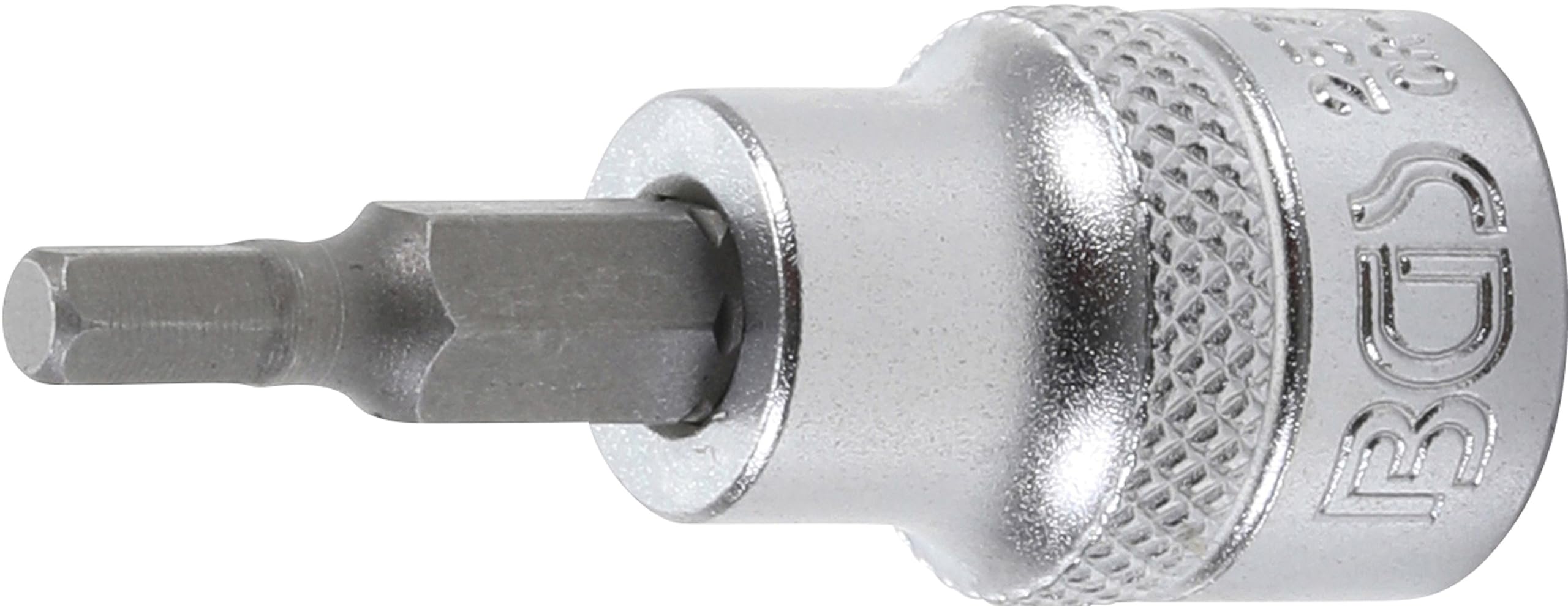 BGS 2580 | Bit Socket | 10 mm (3/8") Drive | internal Hexagon 7 mm