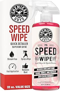 Speed Wipe Quick Detailer, Safe for Cars, Trucks, SUVs, Motorcycles, RVs & More, Extra Large 32 fl oz, Cherry Scent