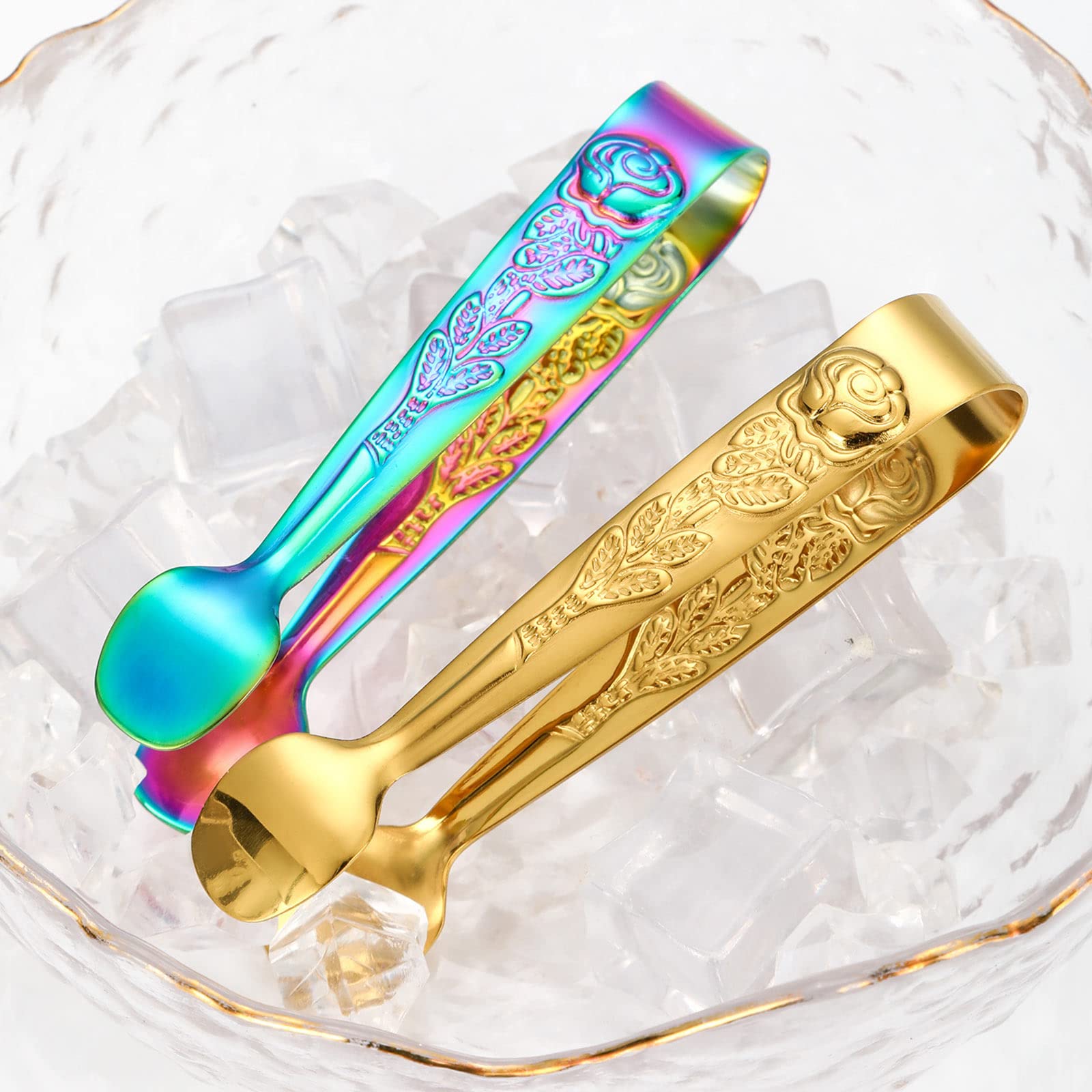 Pinza Per Cubetti Di Zucchero In Acciaio Inox - Utensile Multiuso Per Cucina E Bar - Foto 10