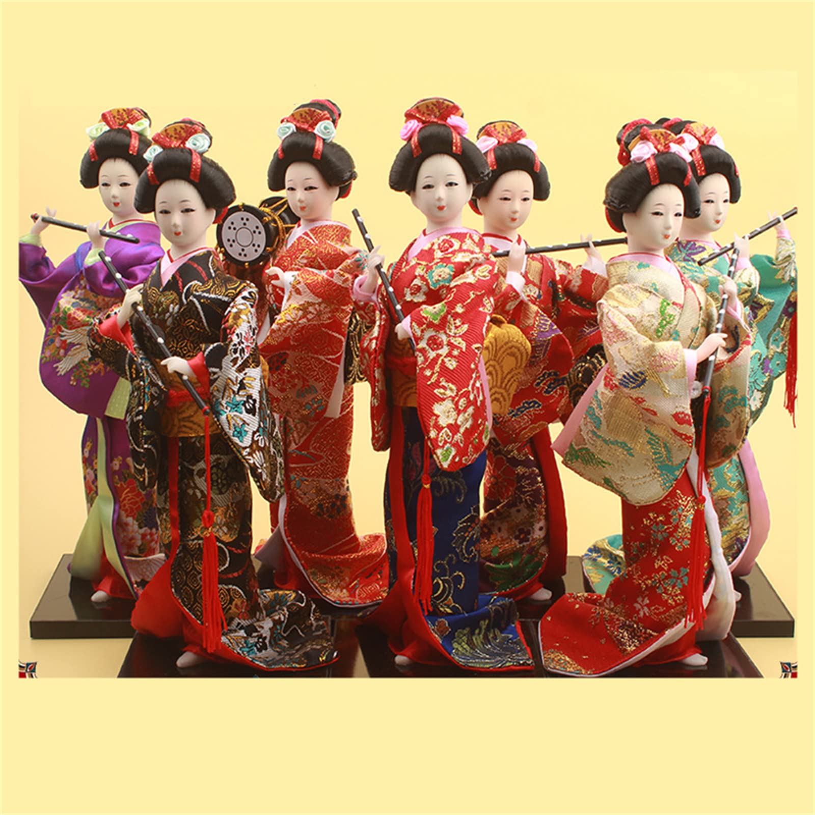 Amazon.co.jp: 舞踊 舞妓 着物人形 日本人形 日本古代 和風 歌舞伎