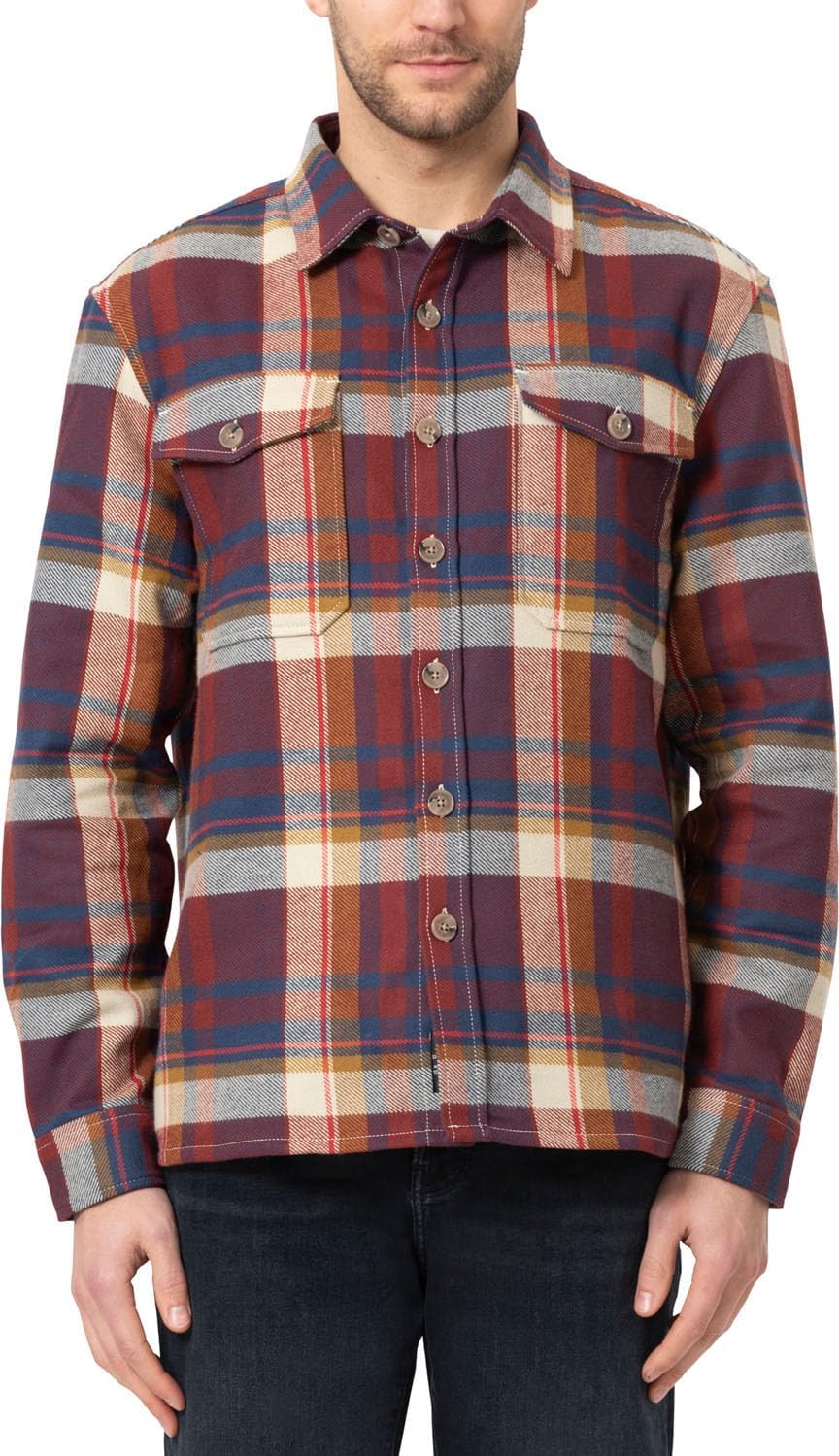 Mavi - Mens Double Pocket Check Shirt