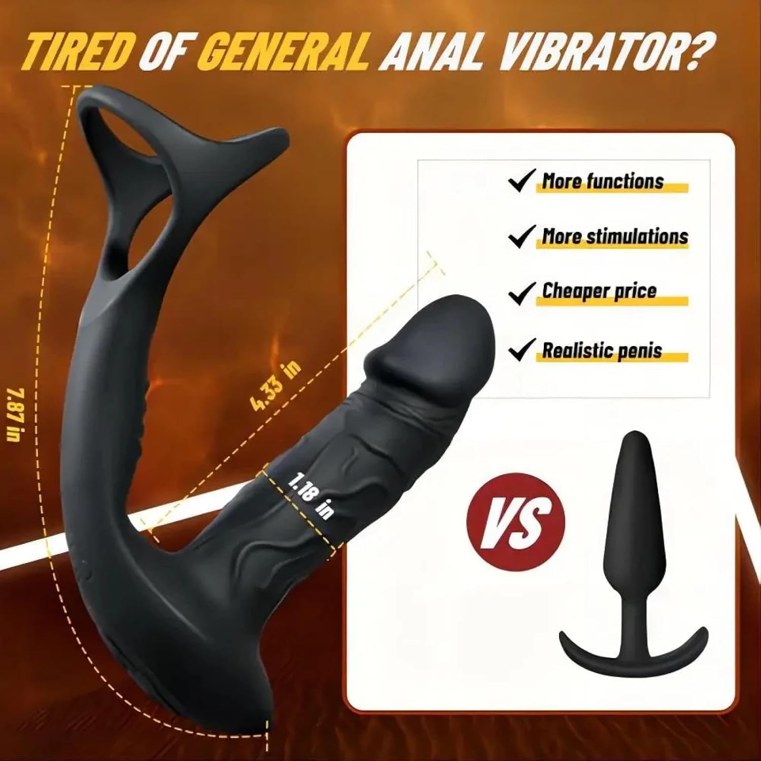 Control remoto por aplicación, masajeador de próstata, vibrador, juguetes eróticos