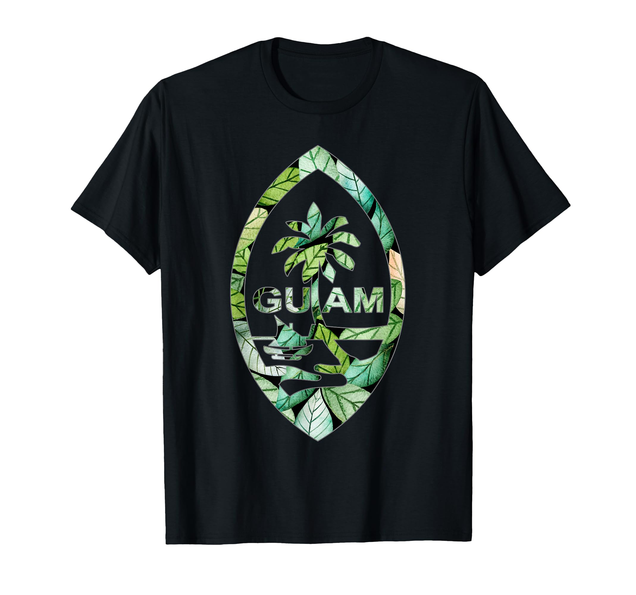 Guam Seal Jungle Style Tee Shirt T-Shirt