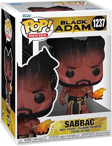 Miniatura 2 de POP DC Heroes: Black Adam - Figura de vinilo Sabbac Funko (paquete con funda protectora de caja compatible), multicolor, 3.75 pulgadas