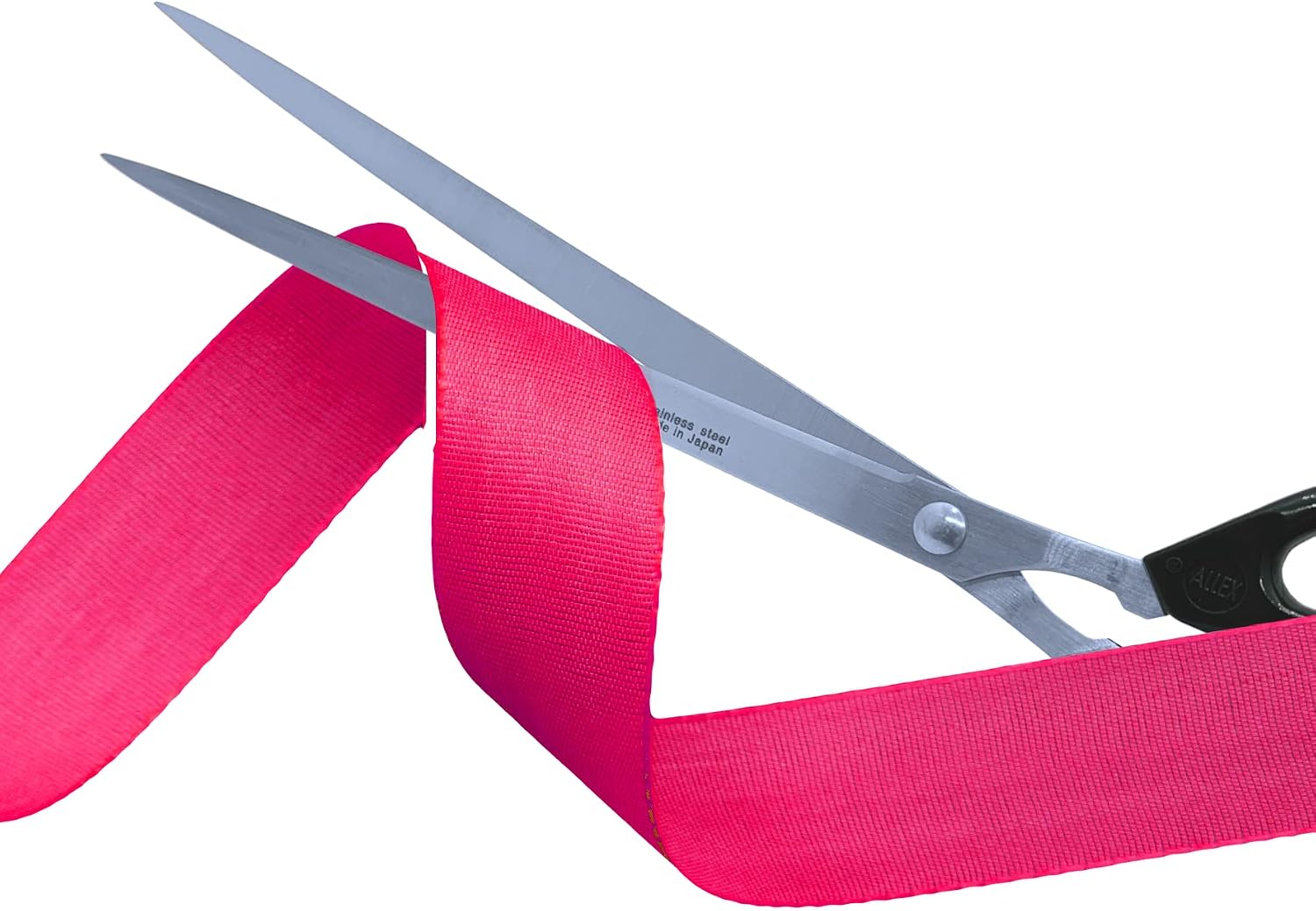 ALLEX Extra Long Giant Scissors 13-3/4" Razor Sharp Japanese Stainless Steel Blade, Ideal for Ribbon & Paper Cutting, Heavy Duty