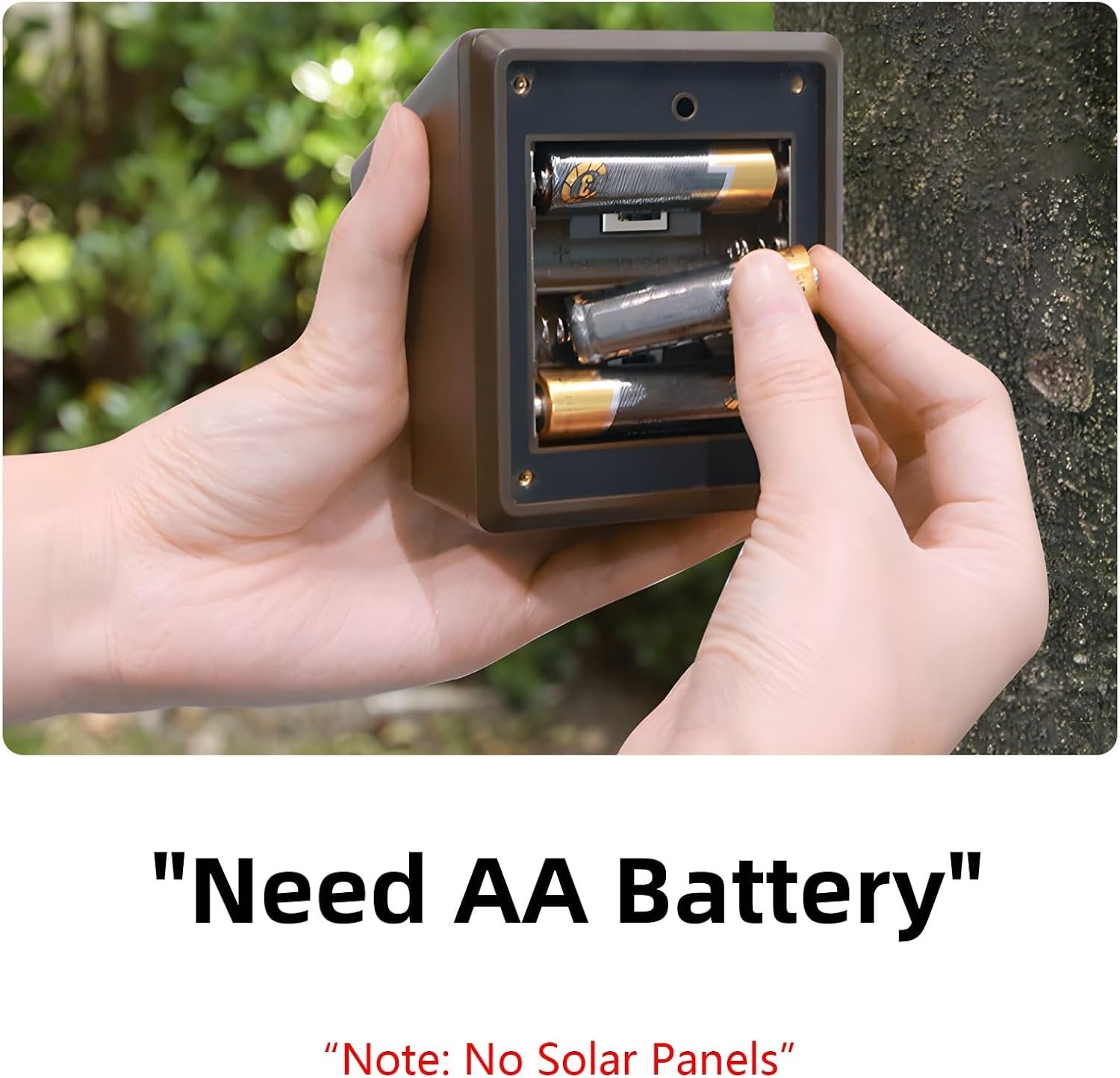 eMACROS Alarma solar inalámbrica de 12 milla de largo alcance, sensor de movimiento y detector resistente a la intemperie para exteriores, sistema