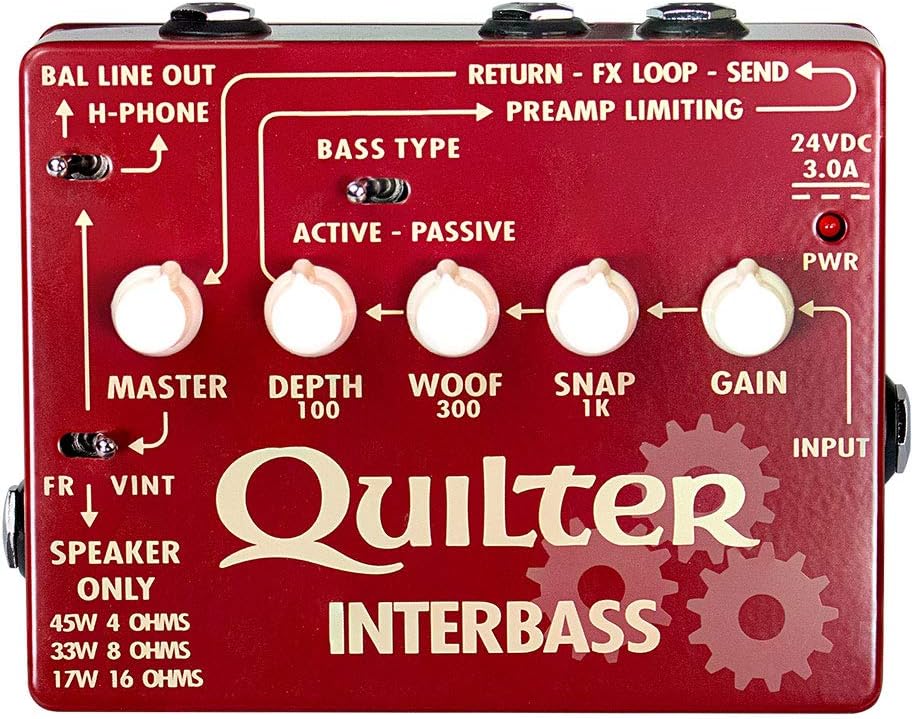 Quilter Labs Interbass 45-watt Bass Head