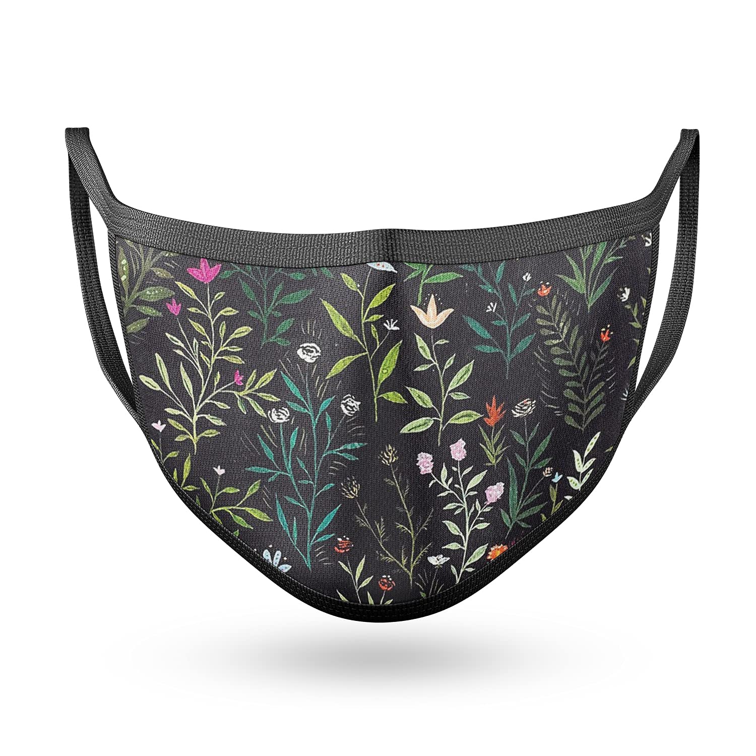 Floral Printed 2 ply Cloth Face Mask-image-49