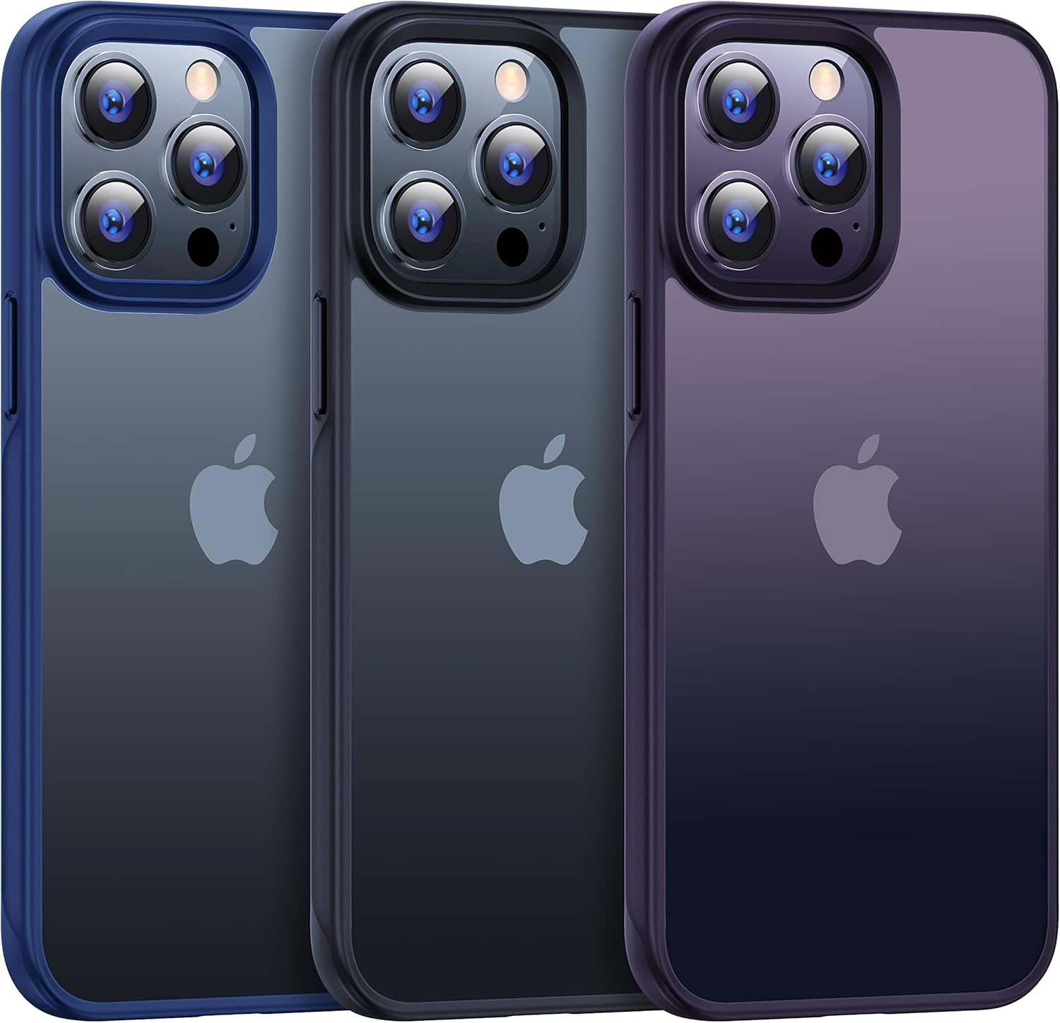 CASEKOO [iPhone Color/3 Color] iPhone 14 Pro Max Case Shockproof Antifingerprint Nonslip Phone