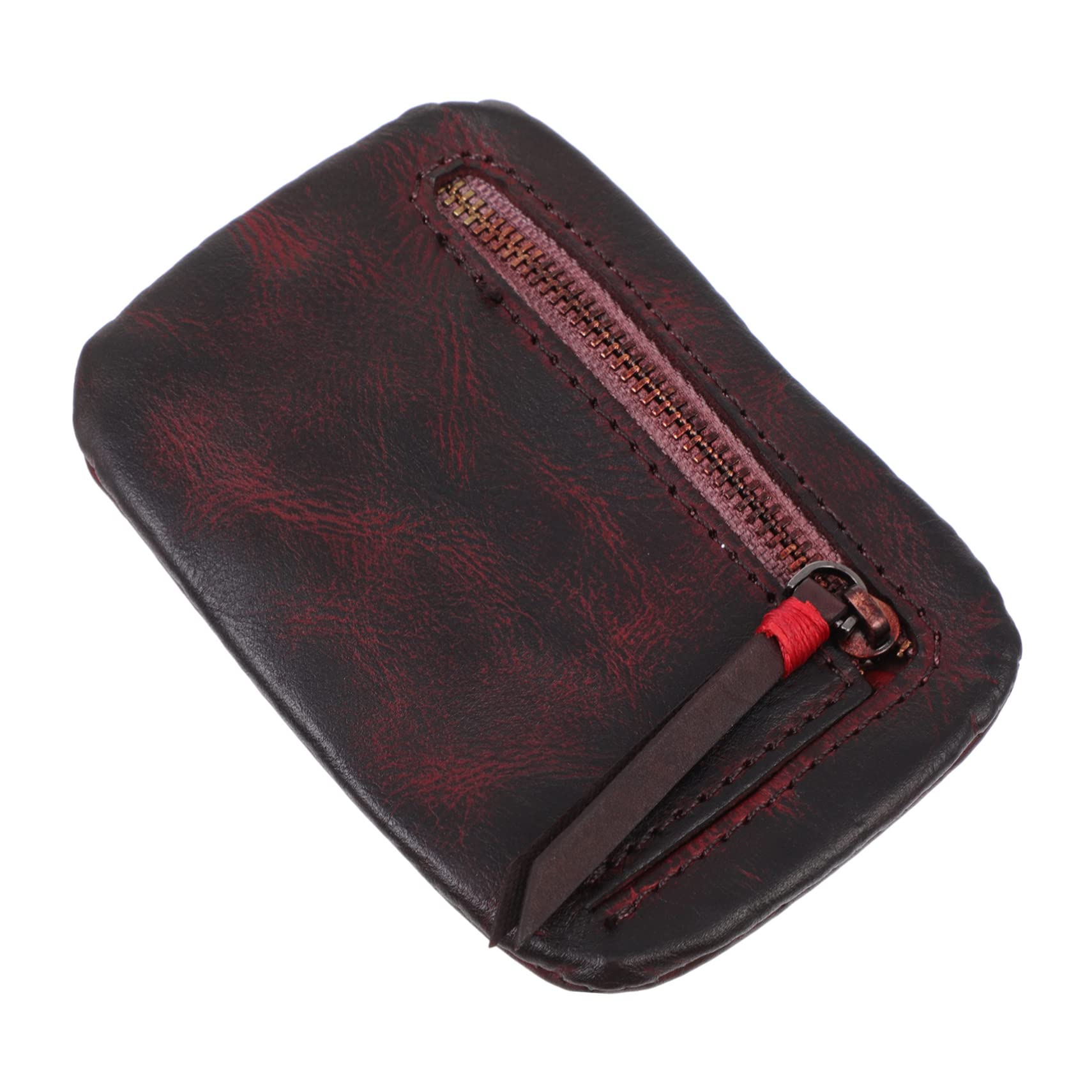 Angoily 3 Piezas bolsa de almacenamiento cargador de celular bolsa organizadora Cargador USB cable telefonico bolsa de cable USB u disco organizador auricular Monedero gerente piel genuina
