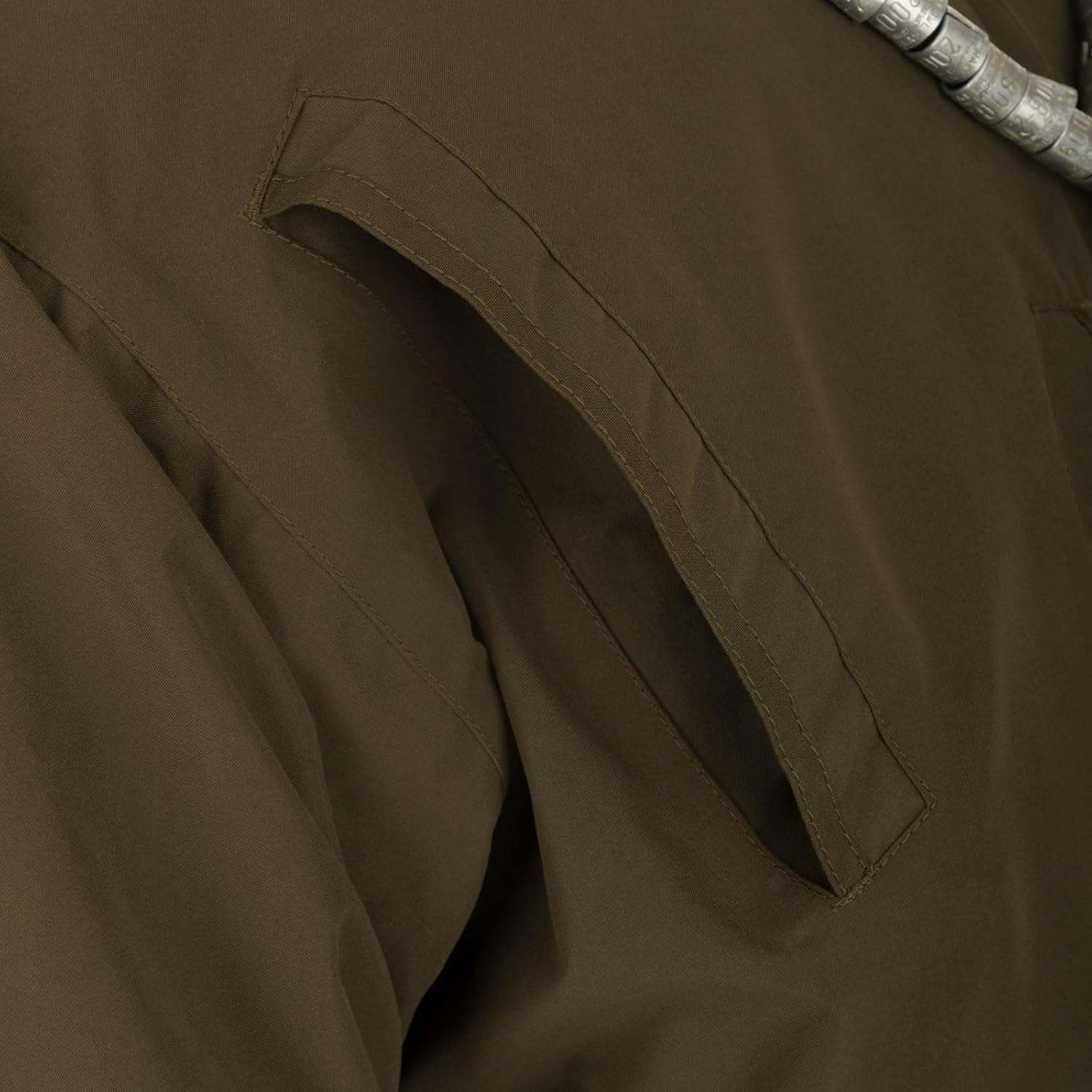 Drake Waterfowl Men's MST Waterproof Fleece-Lined 1/4 Zip Hunting Windproof Breathable Pullover Jacket with Multiple Pockets - Image 5