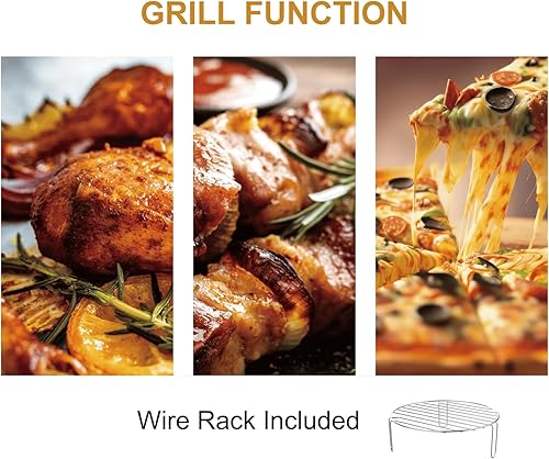 Miniatura 5 de Emerson Radio .9 Cu Ft Digital Microwave Oven, 800W with 5 Micro Power Levels, 8 Pre-Programmed Settings, Express &amp; Defrost, Chrome Handle &amp; Control