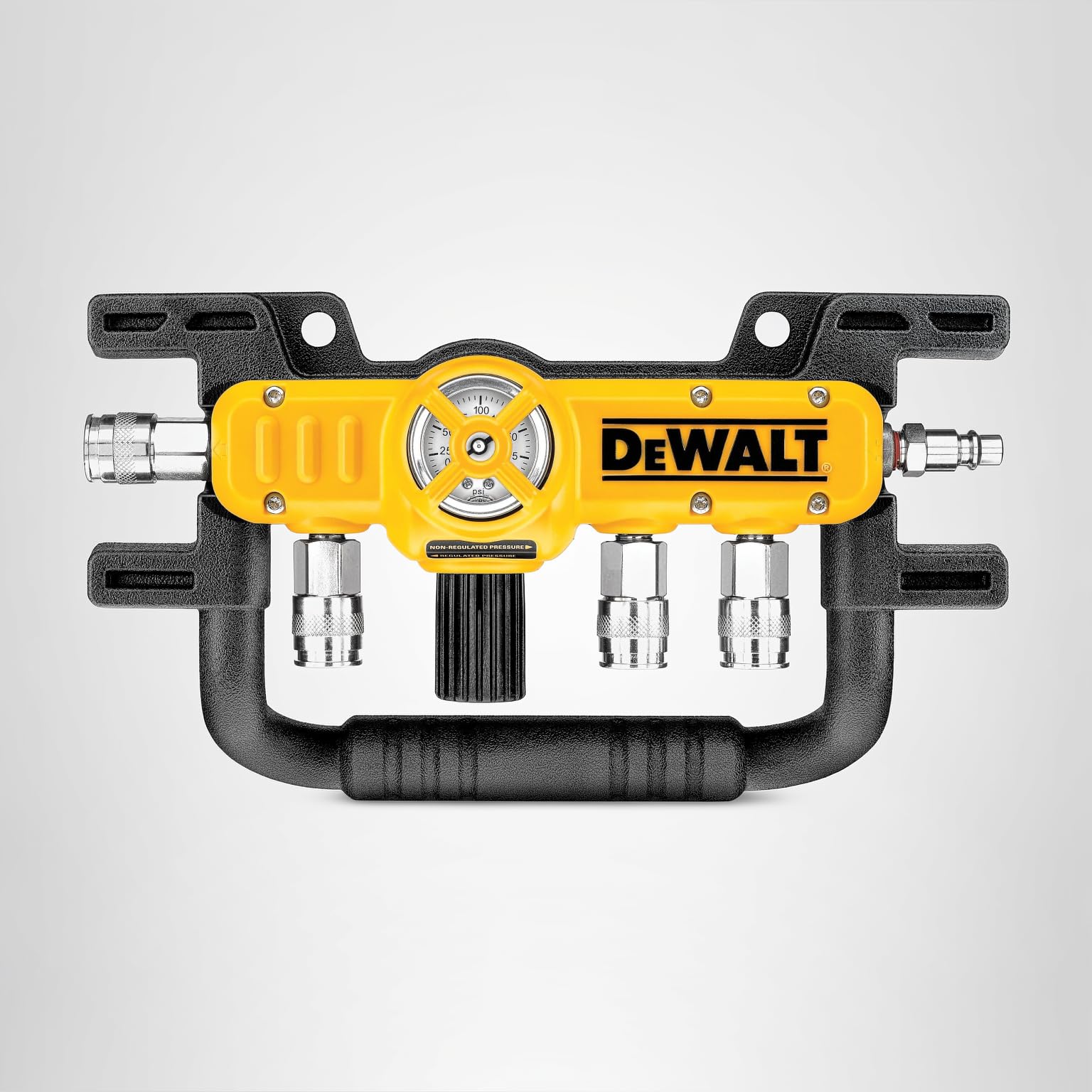 DEWALT D55040 Quadraport Air Line Splitter with Regulator - Air