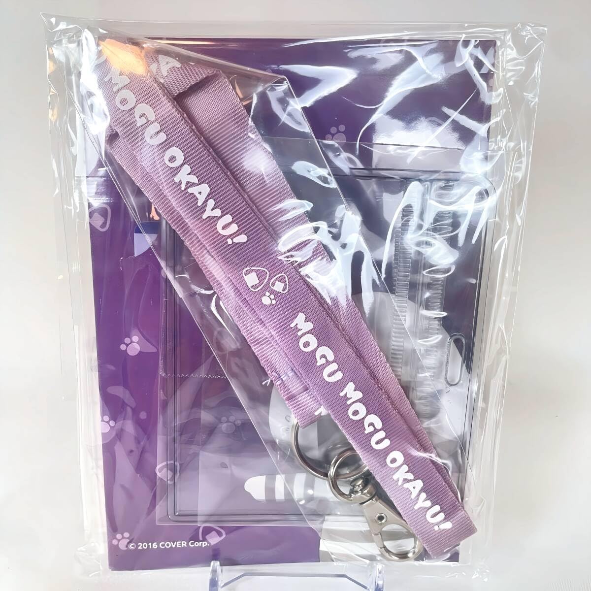 ほろらいぶ 猫又おかゆ 活動3周年記念 IDカードケース＆おにぎりゃー