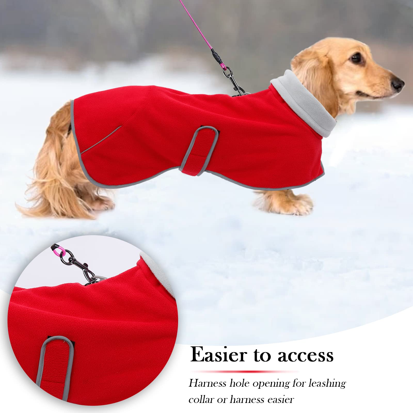 Babepet Pull En Polaire Pour Chien, Manteau Doux Pour Teckel, Manteaux