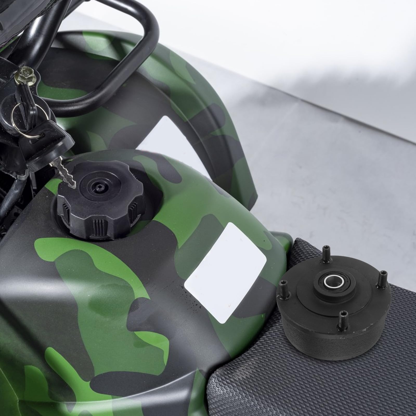 Atv Bremstrommel Bremszubehör aus Metall für 8 10 Zoll Räder mit Stabiler Bremskraft und Einfacher Montage für Quad Bikes im Sand und Schlamm Einsatz