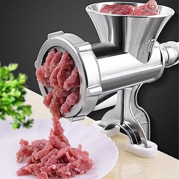 Amazon｜手動式ミンサー ひき肉器 ミンチ機 手動式肉挽き器 多