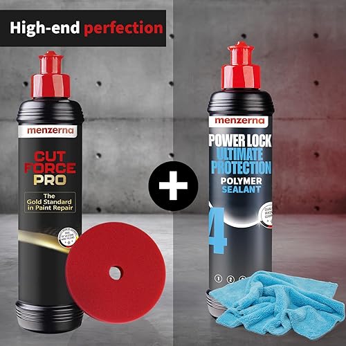 Miniatura 6 de menzerna Cut Force Pro - Pulidor de auto de 8 onzas I de alta calidad con corte pesado y acabado de alto brillo, compuesto de pulido y pulido para