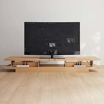 Amazon｜[ベルメゾン] テレビ台 すっきり見える こだわった ロータイプ