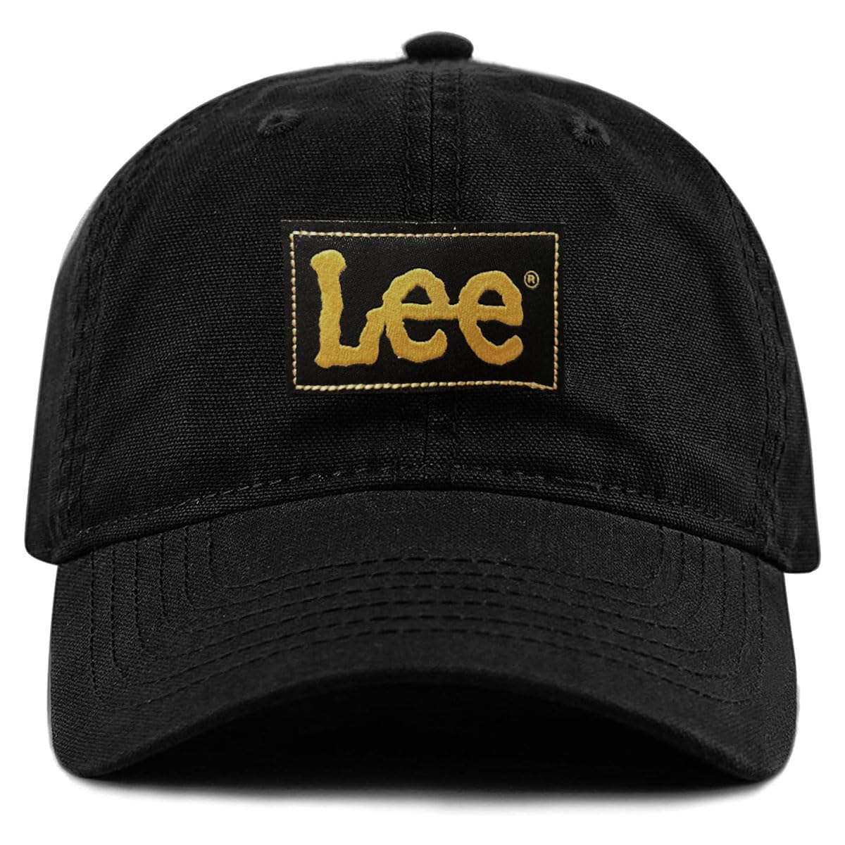 LeeLogo Patch Cotton Twill Adjustable Strapback Baseball Hat