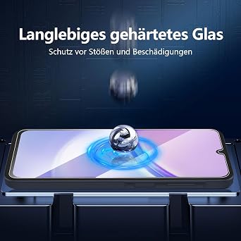 New'C Screen Protector for Samsung Galaxy A15 5G/4G for Tempered Glass