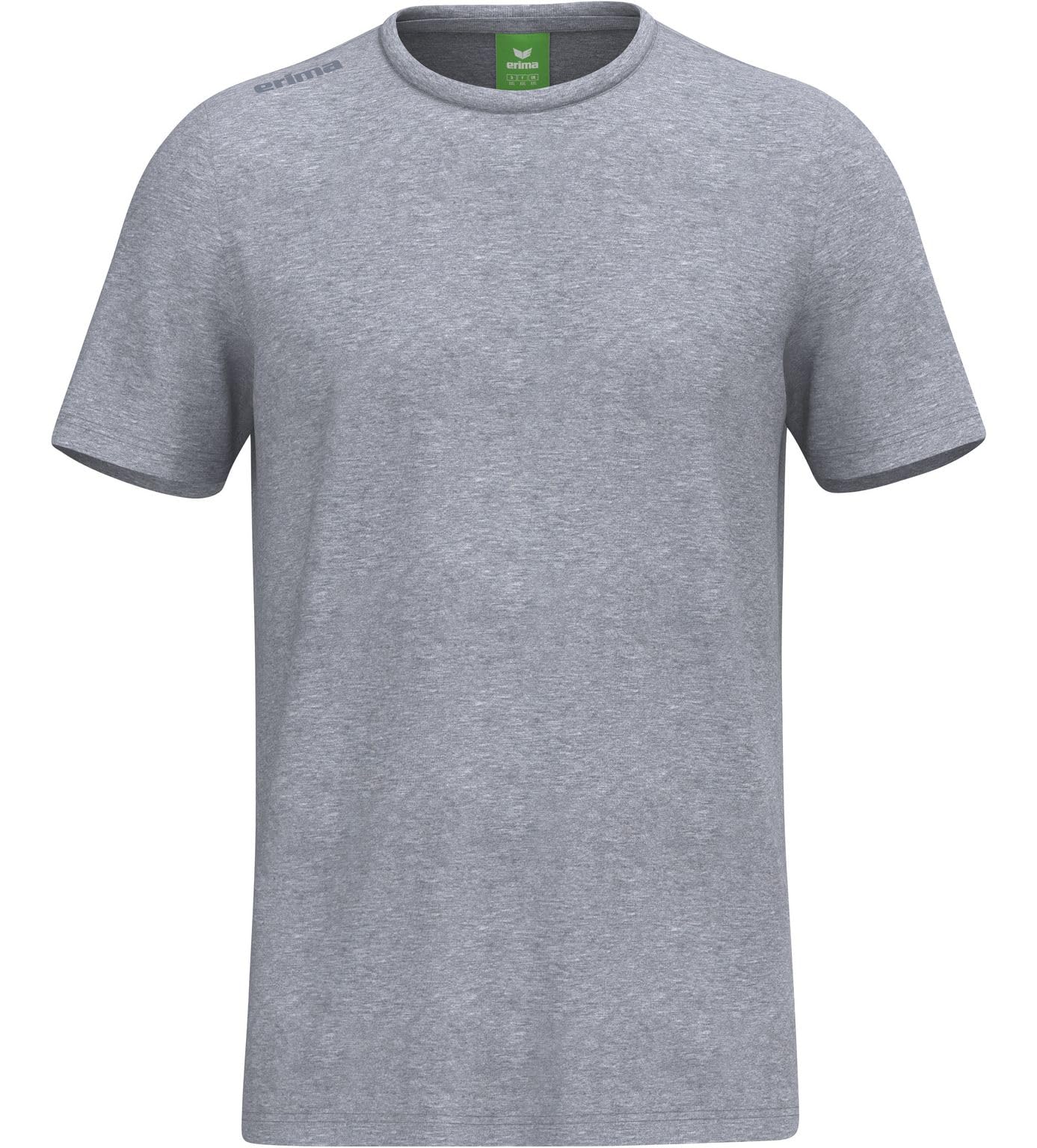 Erima Men's TS T-Shirt (2082644), Grey Melange, XXL